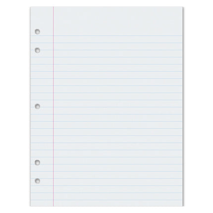 Composition Paper, White, 500 Sheets