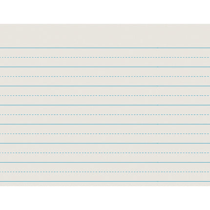 Newsprint Handwriting Paper, Alternate Dotted, Grade 1, 1" x 1/2" Ruled Long, 11" x 8-1/2", 500 Sheets