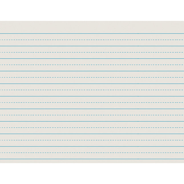 Newsprint Handwriting Paper, Alternate Dotted, Grade 2, 3/4" x 3/8" Ruled Long, 11" x 8-1/2", 500 Sheets
