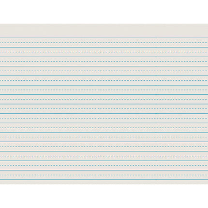 Newsprint Handwriting Paper, Alternate Dotted, Grade 3, 1/2" x 1/4" Ruled Long, 11" x 8-1/2", 500 Sheets
