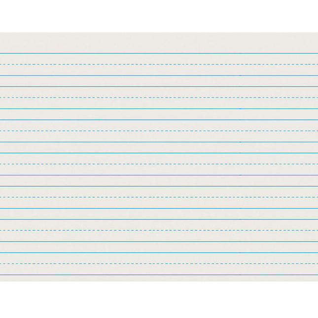 Newsprint Handwriting Paper, Skip-A-Line, Grade 2, 3/4" x 3/8" x 3/8" Ruled Long, 11" x 8-1/2", 500 Sheets