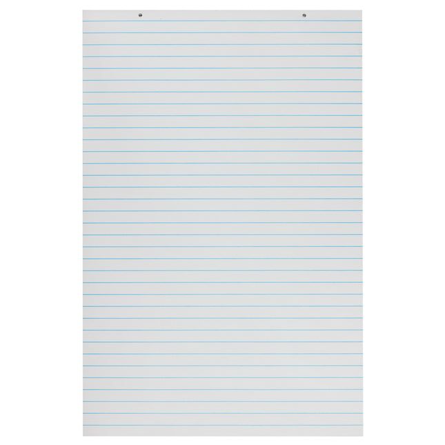 Primary Chart Pad, White, 1" Ruled Short Way, 24" x 36", 100 Sheets