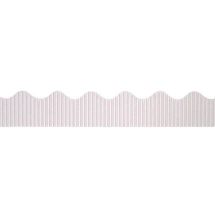 Decorative Bordette, White