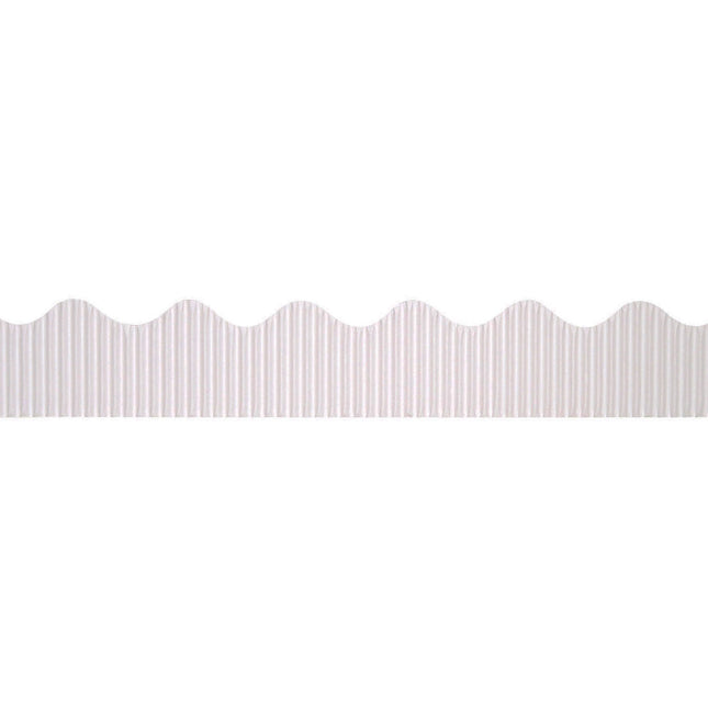 Decorative Bordette, White