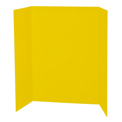 Presentation Board, Yellow, Single Wall, 48" x 36", 1 Board