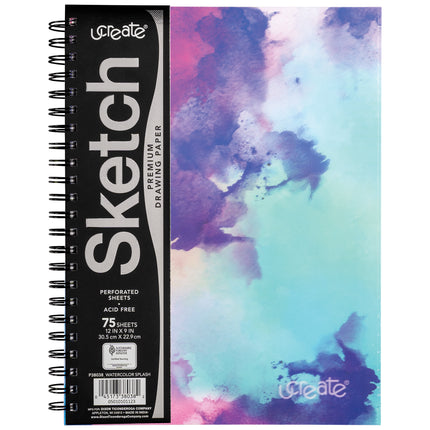 Watercolor Poly Sketch Book