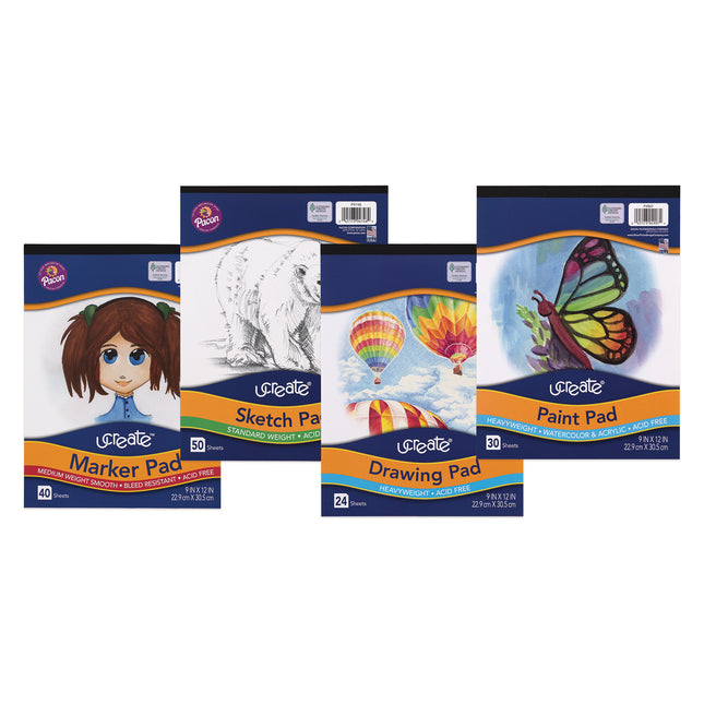 Art Pad Bundle, 9x12