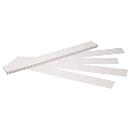 Sentence Strips, White, Ruled, 100 Strips
