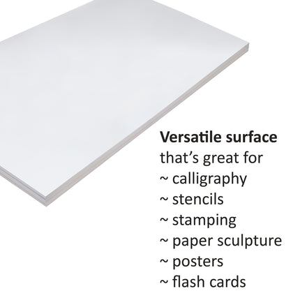 Tagboard, White, 12" x 18"
