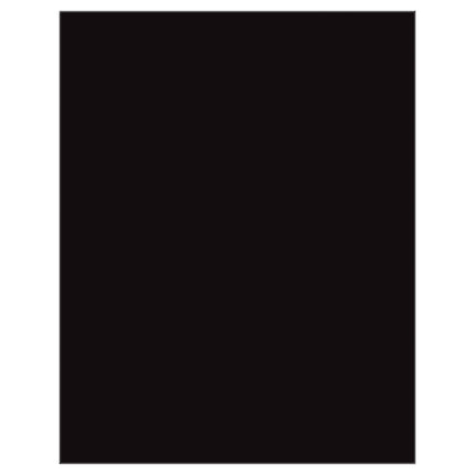 Premium Coated Poster Board, Black, 22x28