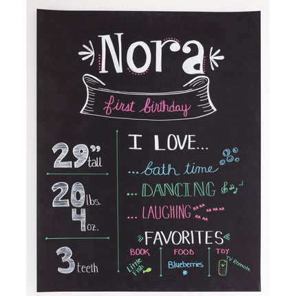 Premium Chalkboard Poster Board, Black