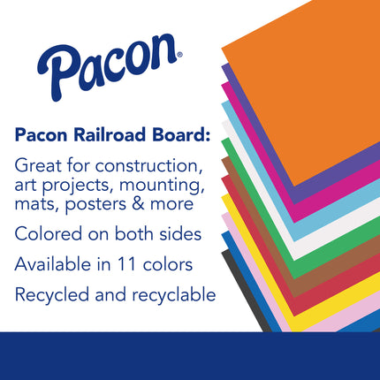 Railroad Board 6-Ply, Black, 22x28