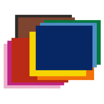 Railroad Board 4-Ply, 10 Assorted Colors, 22x28