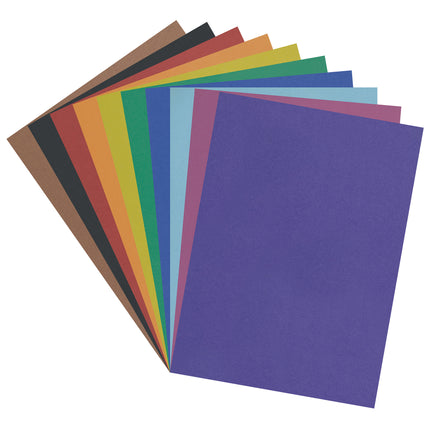 Railroad Board, 4-Ply, 10 Assorted Colors, 22x28