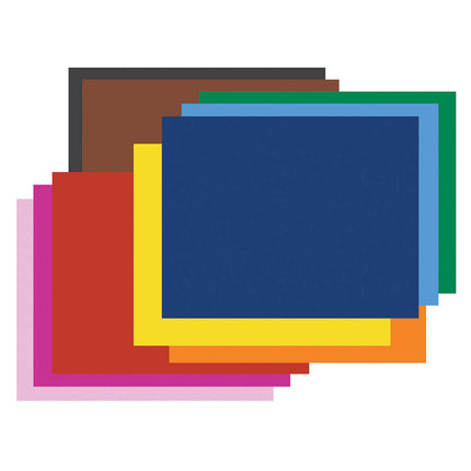 Railroad Board, 4-Ply, 10 Assorted Colors, 22x28