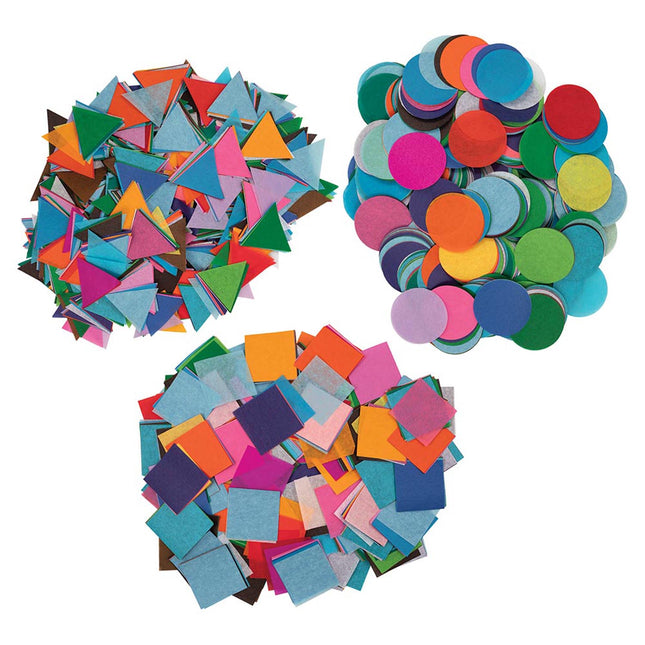 Bleeding Tissue Shapes Assortment, Assorted Sizes & Shapes