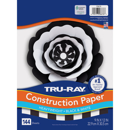 Tru-Ray, Black & White, 9x12