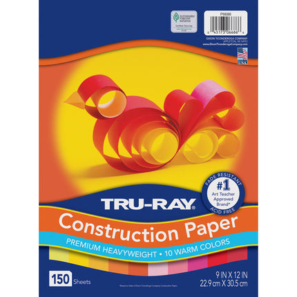 Tru-Ray, Warm Assorted, 9x12