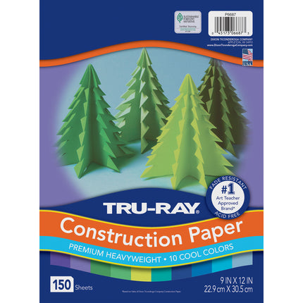 Tru-Ray, Cool Assortment, 9x12