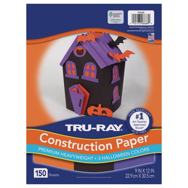 Tru-Ray, Halloween, 9x12