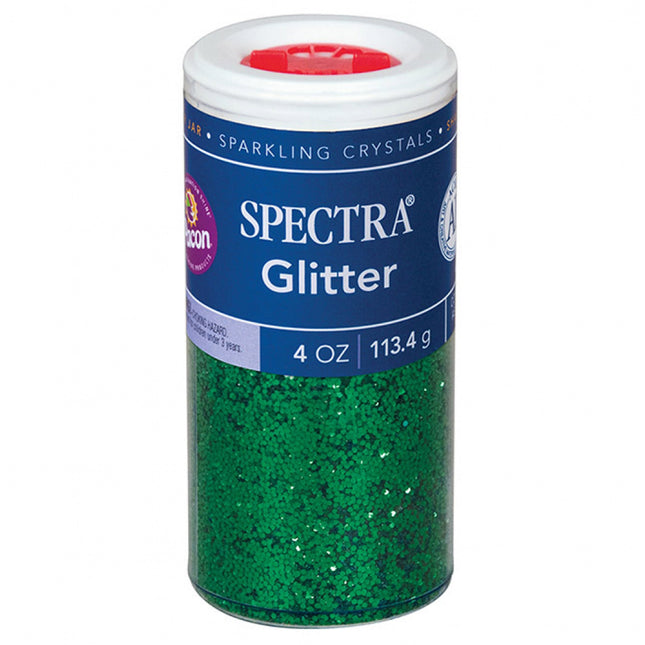 Spectra Glitter, Green, 4 oz. Sparkling Crystals
