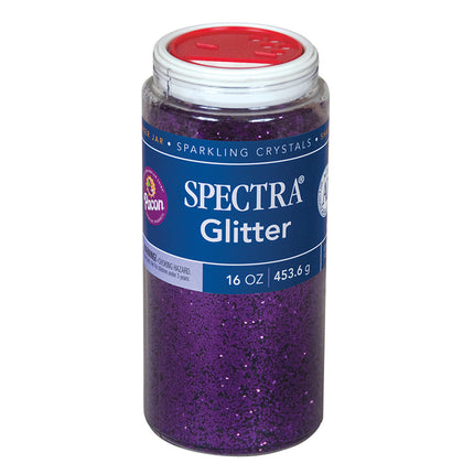 Spectra Glitter, Purple, 1 lb. Sparkling Crystals