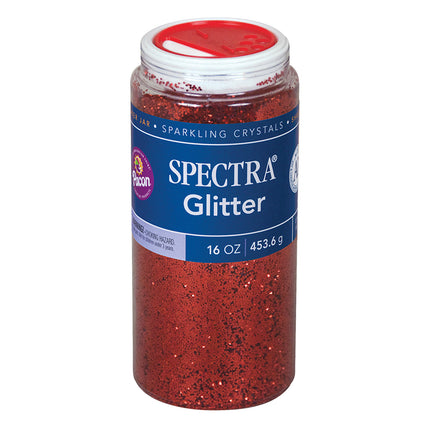Spectra Glitter, Red, 1 lb. Sparkling Crystals