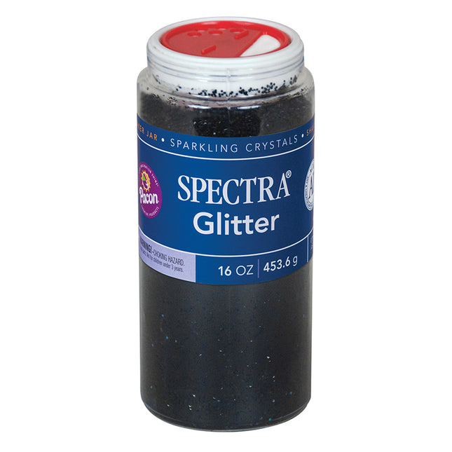 Spectra Glitter, Black, 1 lb. Sparkling Crystals