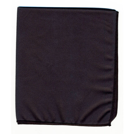 Whiteboard Erasers, Microfiber Dry Erase Cloth, Black, 12" x 14", 1 Piece