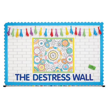 Magnetic Chalk & Whiteboard Eraser, 4 Assorted Colors, 2-1/4" x 4-1/4", 4 Erasers