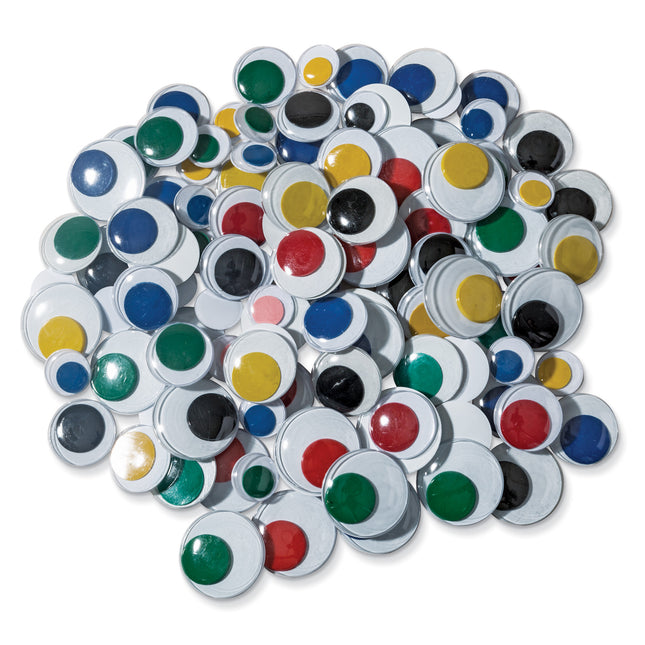 Jumbo Wiggle Eyes, Multi-Color