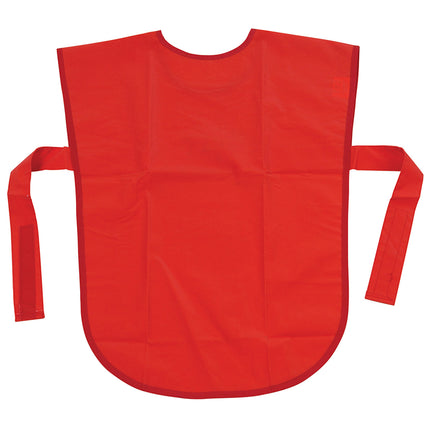 Vinyl Primary Art Smock, Ages 3+, Red, 22" x 16", 1 Piece