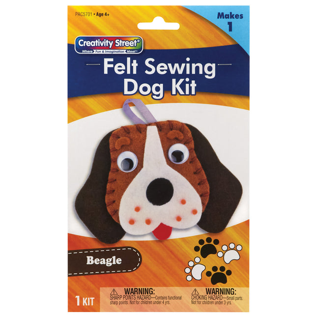 Felt Sewing Dog Kit, Beagle