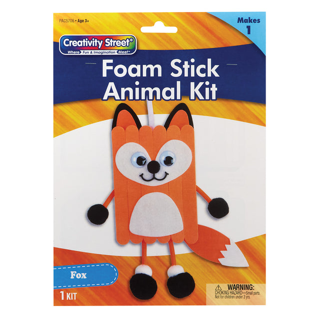 Foam Stick Animal Kit, Fox