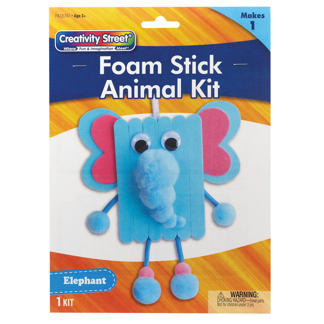 Foam Stick Animal Kit, Elephant