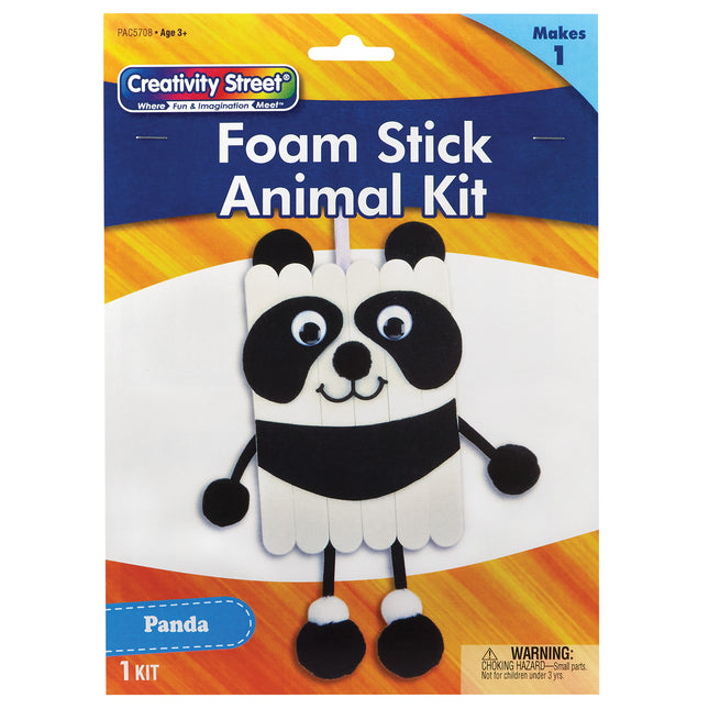 Foam Stick Animal Kit, Panda