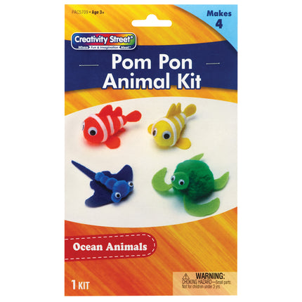 Pom Pon Animal Kit, Ocean Animals