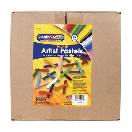 Square Artist Pastels, 144 Pieces