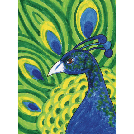 Glide-On Tempera Paint Sticks, 12 Assorted Primary Colors