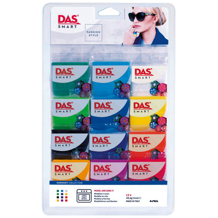 Smart Clay Set, Harmonic Set, Set of 12 (1 oz.) Packs
