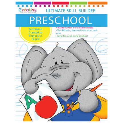 Preschool Skills Workbook & Flashcard Bundle