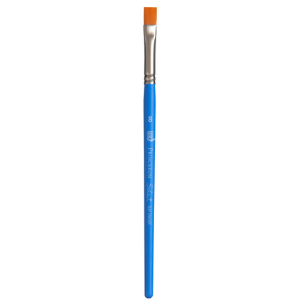 Select Flat Shader Brush Size 8 Series 3750 Short Blue Handle