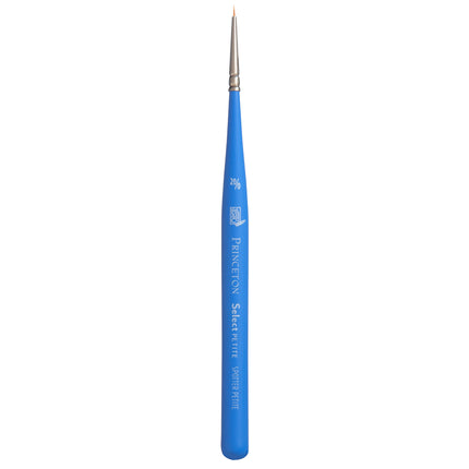Select Mini Spotter Brush Size 20/0 Series 3750 Short Blue Handle