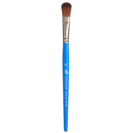 Select Oval Mop Brush Size 1/2in Series 3750 Short Blue Handle