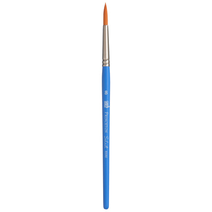 Select Round Brush Size 8 Synthetic Series 3750 Short Blue Handle