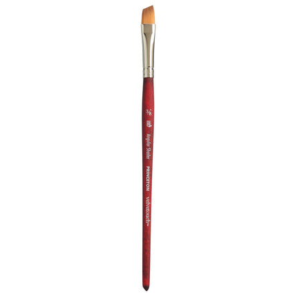 Velvetouch Angle Shader Size 3/8in Series 3950 Short Scarlet Handle