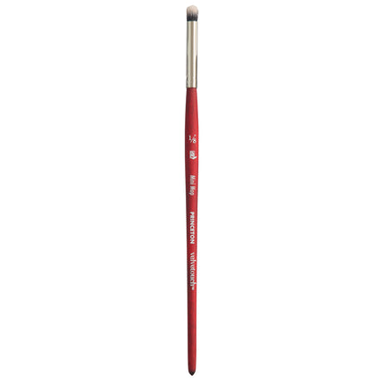 Velvetouch Mini Mop Brush Size 1/8 Series 3950 Short Scarlet Handle
