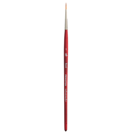 Velvetouch Round Brush Size 1 Series 3950 Short Scarlet Handle