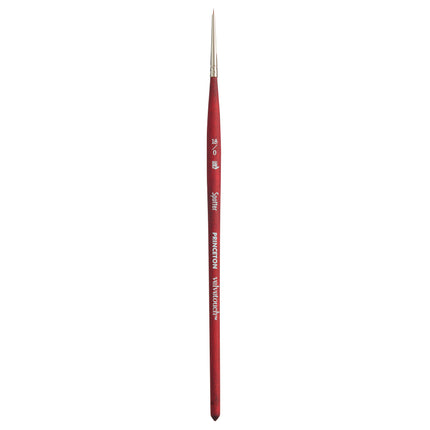 Velvetouch Spotter Brush Size 18/0 Series 3950 Short Scarlet Handle