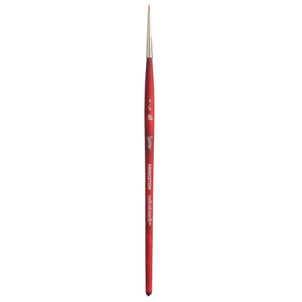 Velvetouch Spotter Brush Size 5/0 Series 3950 Short Scarlet Handle